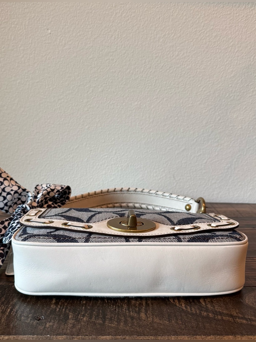 πNWOT COACH DENIM MINI CARLY LEGACY SHOULDER BAG VINTAGE Y2K 65TH ANNIVERSARY!π - Picture 8 of 14